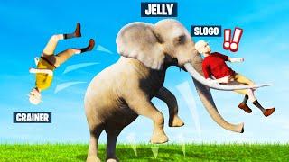 TROLLING My FRIENDS As An ELEPHANT! (Zookeeper Simulator)