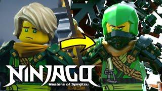 We Recreated the NEW Ninjago Dragons Rising Trailers!