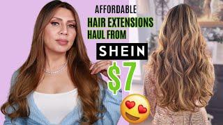 Trying Cheap Hair Extensions from Shein!   Let's Have Some Fun!  