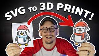 How to Turn an SVG into a 3D Print!