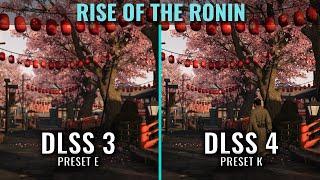 Rise of the Ronin DLSS 4 vs DLSS 3.7 - Image quality comparisons - Install Guide - RTX 3070 - 1440p