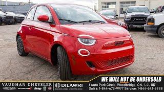 Adrian and Vaughan Chrysler present the all new 2024 Fiat 500e EV available now at Vaughan Chrysler.