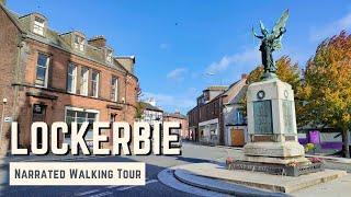 LOCKERBIE, Scotland | 4K Narrated Walking Tour | Let's Walk 2024