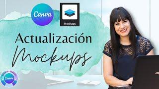  Actualización mockups CANVA 2023  Diseña con Mockups GRATIS con tutorial paso a paso 