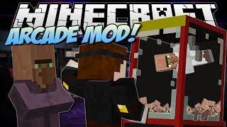 Minecraft | ARCADE MOD! (Claw Machines, Prizes & More!) | Mod Showcase
