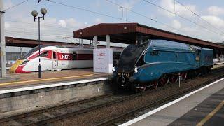 'Mallard' On The Mainline! LNER A4 4468 & A3 60103 at 'Azuma' Launch Day - 30/07/2019