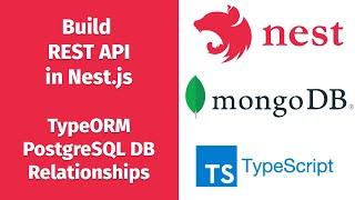 NestJs REST API with TypeORM & Postgres | Relationships, Entity & more