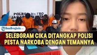 Momen Selebgram Chandrika Cika dan 5 Selebgram Terunduk Malu Usai Ditangkap Pesta Narkoba di Hotel