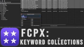 Final Cut Pro X Keyword Collections