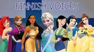 Personal Ranking: Finnish Non/Disney Female Voices