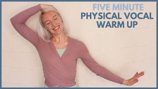 5 Minute Physical Vocal Warm Up: Stretches for the upper body to prepare for singing and voice work.