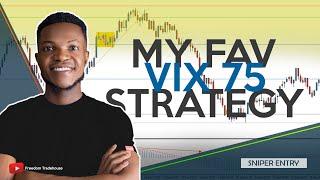 How I Trade VIX 75 with Sniper Entry on M5 Timeframe | 2300 Pips in 3 Hours (PRICE ACTION)