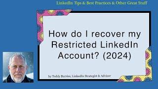 How do I recover my LinkedIn Account when it becomes restricted?