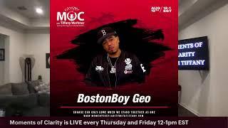 "Don't let life break you down", exclusively w Bostonboy Geo!