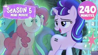 SEASON 5 MINI MOVIE | 4 HOURS | My Little Pony: Friendship is Magic | Mega Compilation 