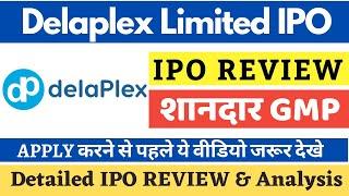 Delaplex IPO Review (Final Decision) | Delaplex Limited IPO Analysis, GMP, Details
