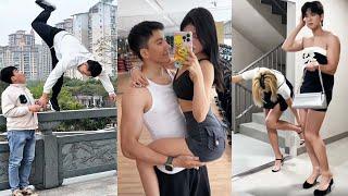 Top Funniest Pranks by Chinese Street Couples ️ Street Moments P#187