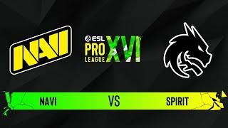 NaVi vs. Spirit - Map 2 [Dust2] - ESL Pro League Season 16 - Group A