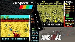 ZX Spectrum vs. Amstrad CPC - 8 games from 1988