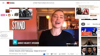 Amber Heard - Tortious Interference by Depp Team 2020 Interview - The Stand Series "Adapt & Survive"