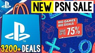 GIGANTIC NEW PSN SALE LIVE NOW! PSN Big Games Big Deals Sale 3200+ Deals (NEW PlayStation Deals)