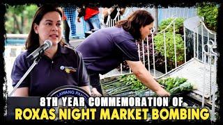 Nakiisa si Vp Inday Sara sa mga dabawenyos sa paggunita ng Roxas night market B0mblng sa