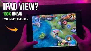 How to IPAD VIEW on Any Android! 100% No Ban - Change Resolution Android Tutorial