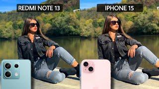 Redmi Note 13 5G Vs iPhone 15 Camera Test Comparison