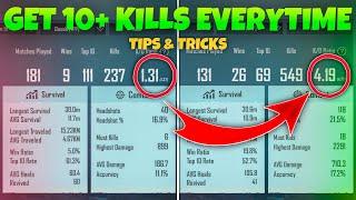 HOW TO GET MORE KILLS IN BGMIPUBG MOBILE BATTLEGROUNDS MOBILE INDIA TIPS & TRICKS UPDATE 1.5 MEW2
