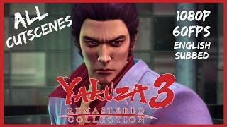 Yakuza 3: Remastered PS4 - ALL CUTSCENES [1080p, 60fps]