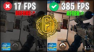 Rainbow Six Siege: BOOST FPS on ANY PC!