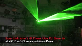 kam  ilink laser's @ phase one dj store