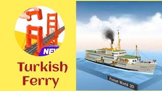 Pocket World 3D Game Walkthroughs | Pocket World 3D Gameplay Turkish Ferry | Top Gamespot Zone