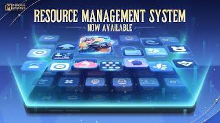 Resource Management System | Mobile Legends: Bang Bang