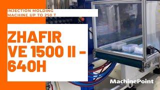 ZHAFIR VE 1500 II - 640H Injection molding machine up to 250 T | ZHAFIR Machines