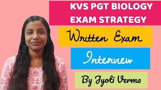 KVS PGT BIOLOGY EXAM PREPARATION STRATEGY |KVS PGT BIOLOGY INTERVIEW PREPARATION|@AllAboutBiology