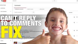 Can't Reply To Youtube Comment Fix - Likely Spam Fix - Quick & Easy