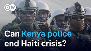 Kenyan police begin security mission in Haiti | DW News