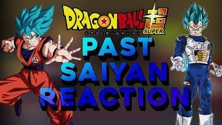 Saiyans react to Goku ||part 4|| Past saiyans react to future|| DBS Gacha React|