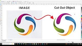 Coreldraw Tips and Tricks, Cut Out Logo From Image, CorelwaliSarkar