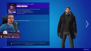 Nick Eh 30 *REACTS* to NEW RESIDENT EVIL SKINS (Fortnite X Resident Evil)