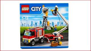 LEGO CITY 60111 Fire Utility Truck Speed Build