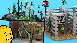 LEGO Zoonomaly Playsets: Monster Bear, Stick Spider, and Elephant