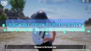 PUBG MOBILE |  Knowledge is power!  3.0 Patch Notes are here!