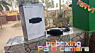 PS 5 camera unboxing