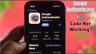 iPhone: Google Authenticator Not Working? [Fixed Code]