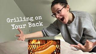 ASMR| Grilling on Your Back