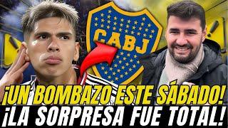 CONFIRMÓ ESTA TARDE! ¡REFUERZO INIMAGINABLE! ¡SACUDIÓ EL MUNDO BOCA! NOTICIAS DE BOCA JUNIORS HOY