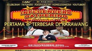 Influencers Gathering & Movie Night | Selebgram Tiktokers FoodVlogger HomelessMedia & Youtubers