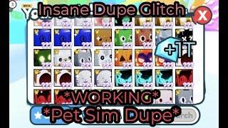 New *REAL* Pets + Gems Dupe Method 2023 | Roblox Pet Simulator X